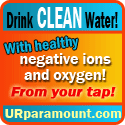 Drink ionized water!